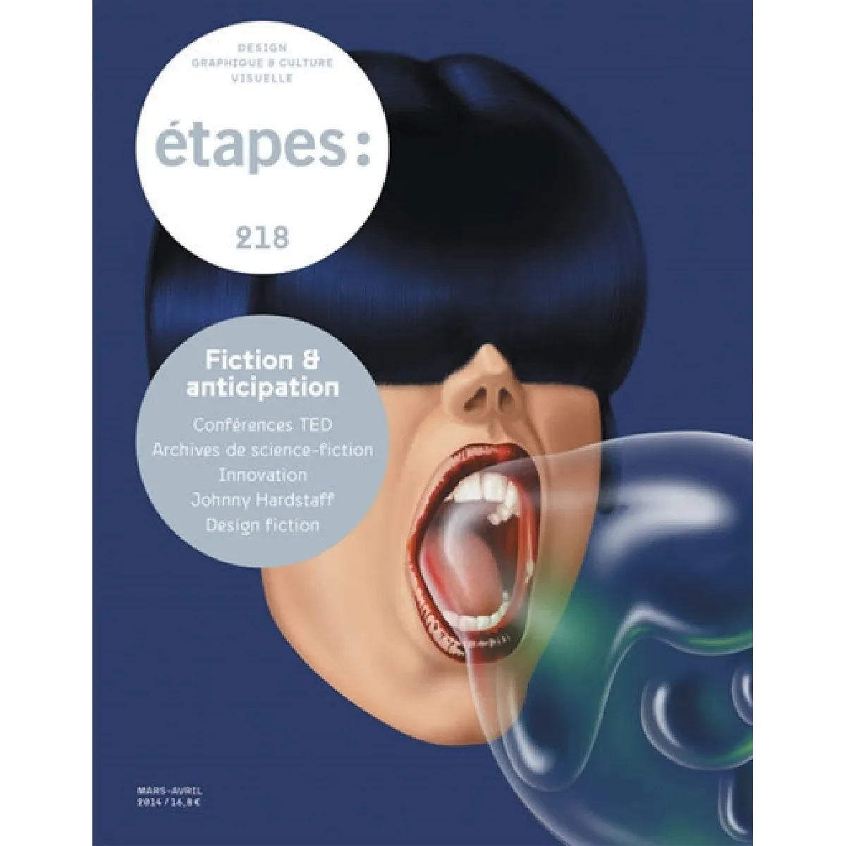 Etapes : design graphique & culture visuelle, n° 218. Fiction & anticipation · Occasion