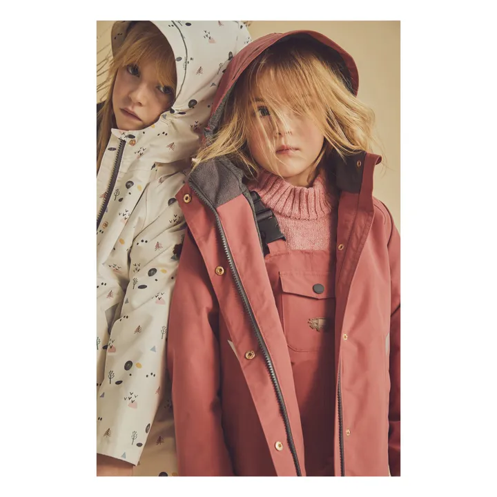 Töastie Parka Imperméable | Rose
