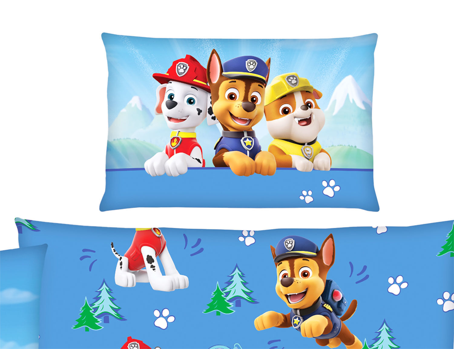 Bettwäsche mit den Helden von Paw Patrol