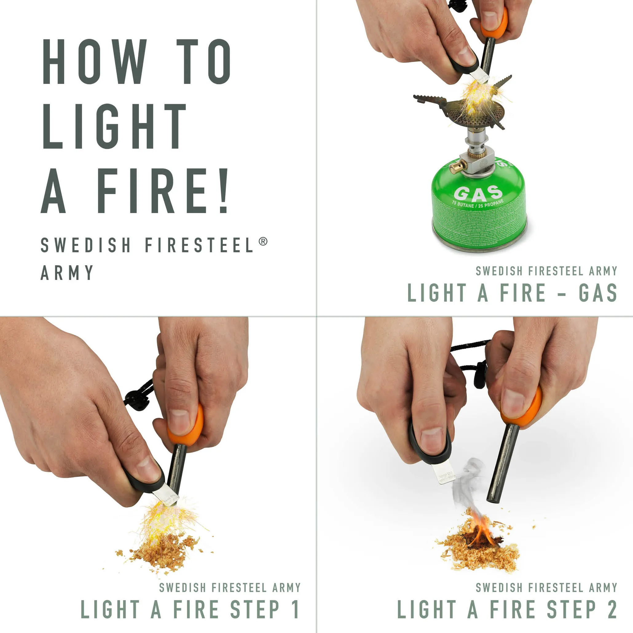 Light My Fire Swedish Firesteel Bio Army Slaty Black
