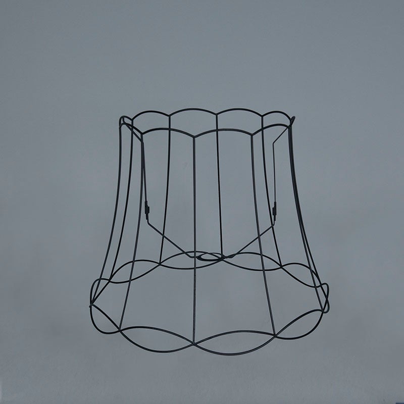 Zwarte metalen lampenkap 50/40 - Granny Frame