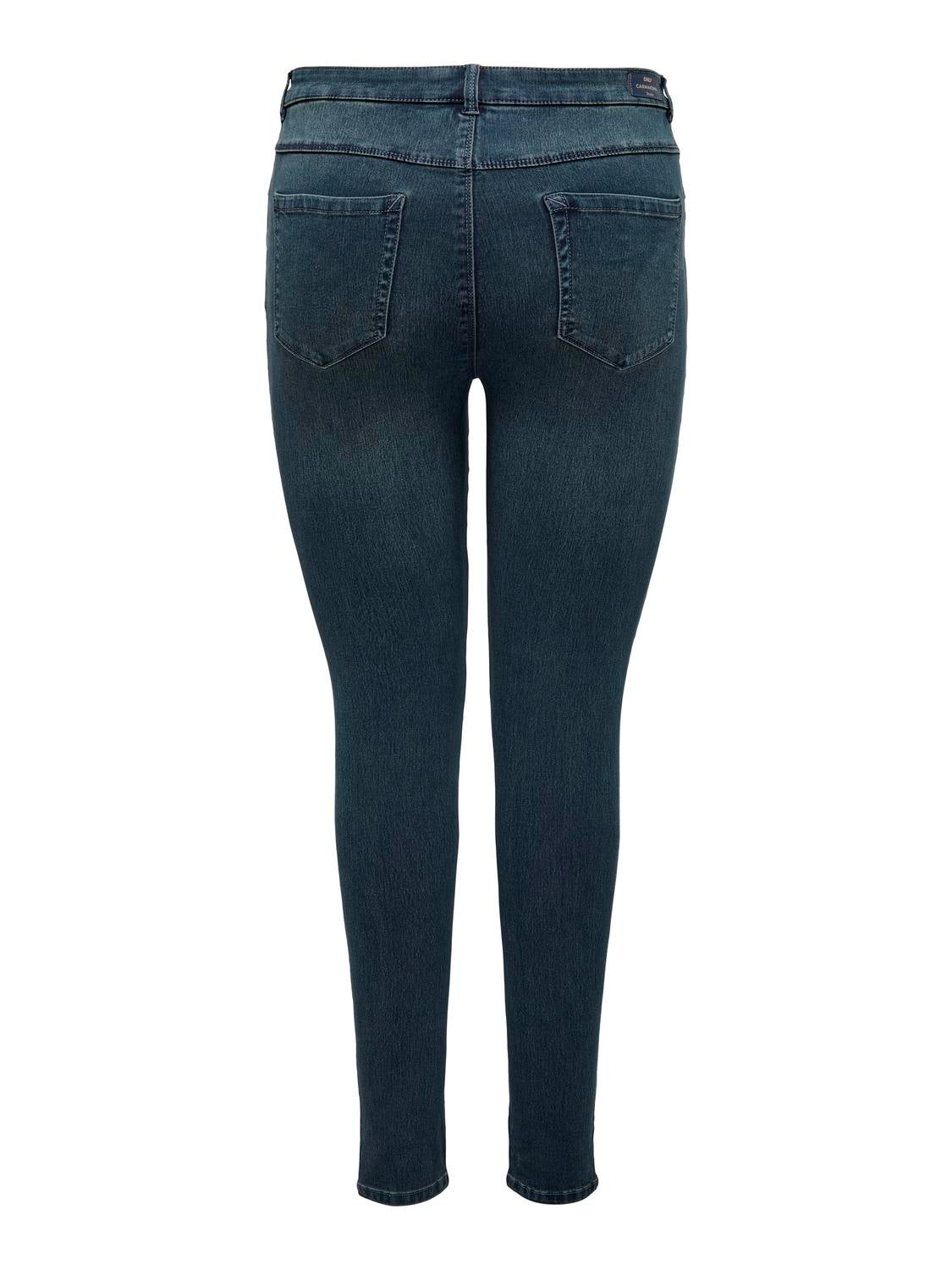 CARAUGUSTA Hohe Taille Skinny Fit Jeans Blue Black Denim