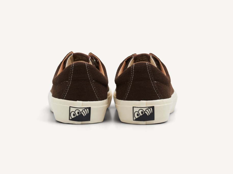 Last Resort AB VM003 Lo Cord Dark Brown White 7 US / 39 EU