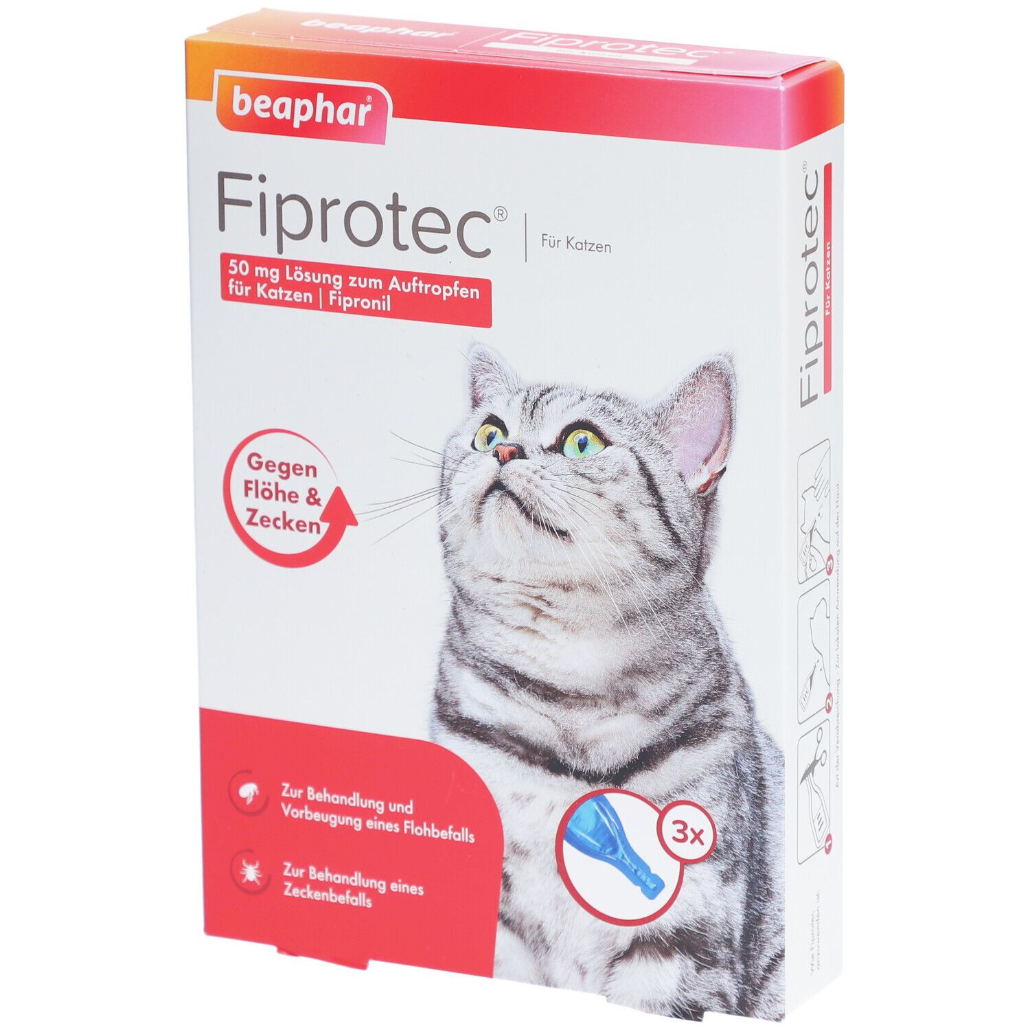 Fiprotec® 50 mg Lösung zum Auftropfen für Katzen