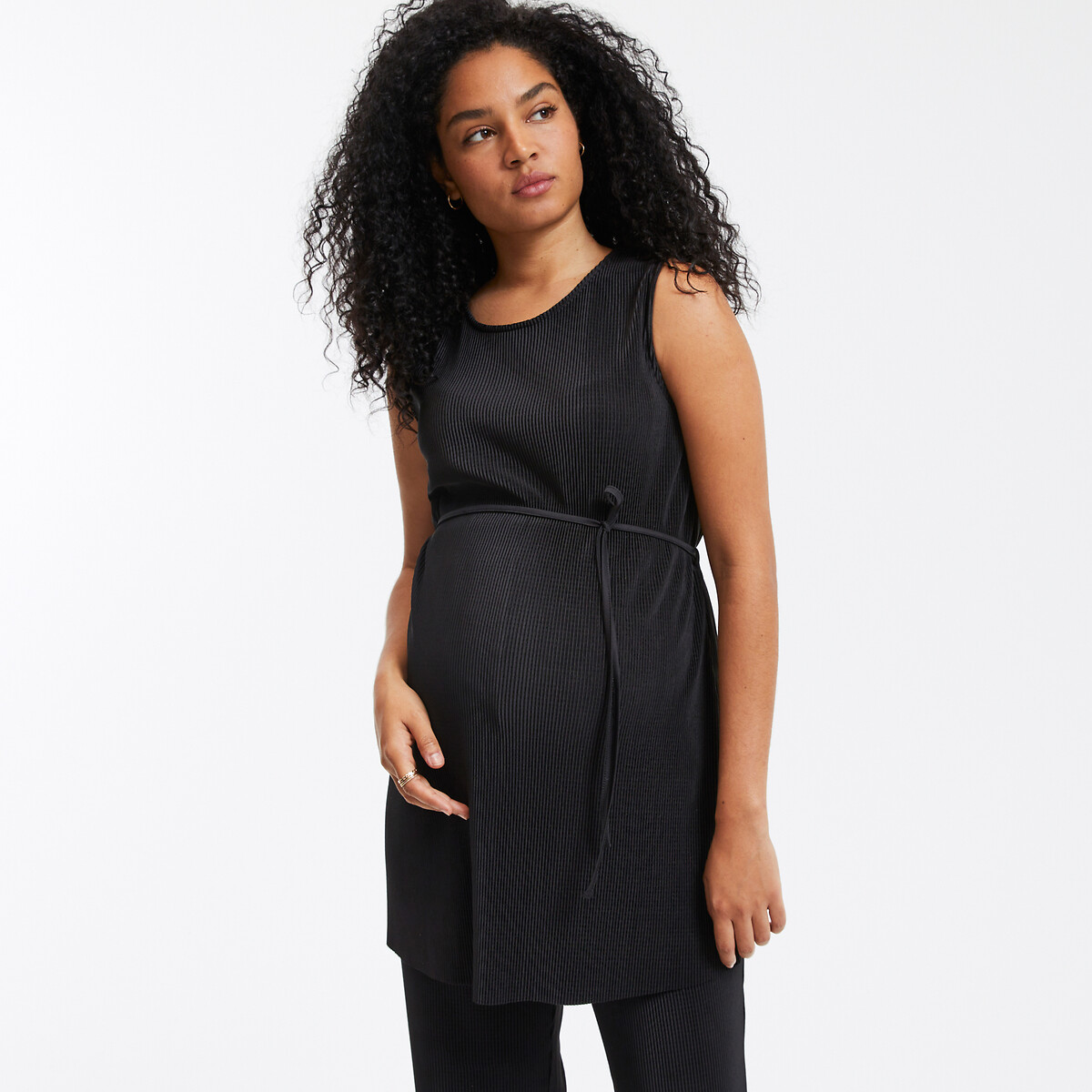 COLEÇÕES LA REDOUTE<br>Camiseta de maternidade sem mangas