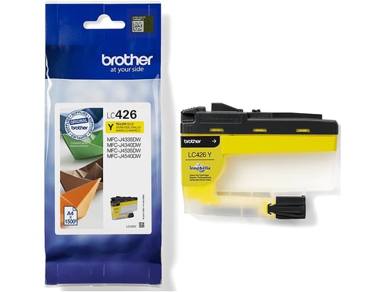 BROTHER - Cartouche d'encre LC426Y Jaune Jusqu'à 1500 pages