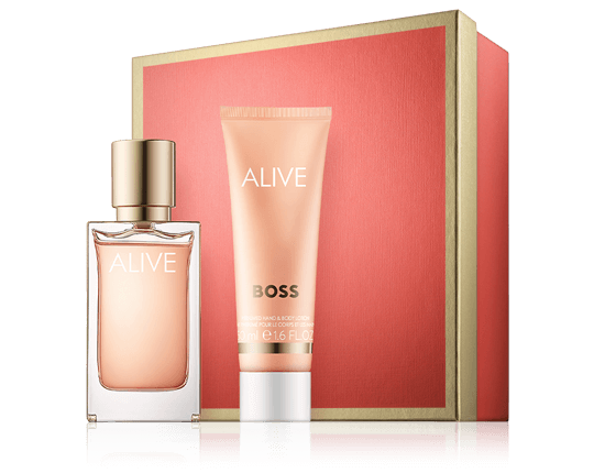 Hugo Boss Alive Set mit Body Lotion 30ml-50ml