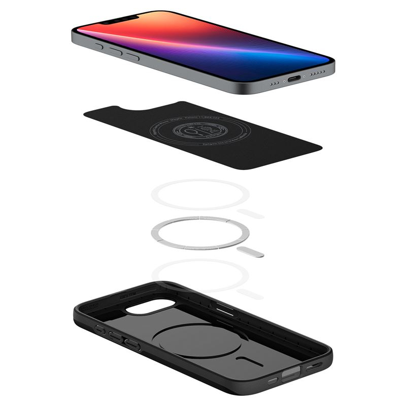 iPhone 16e Thin Fit MagSafe Case Hülle (ACS09135) - Schwarz