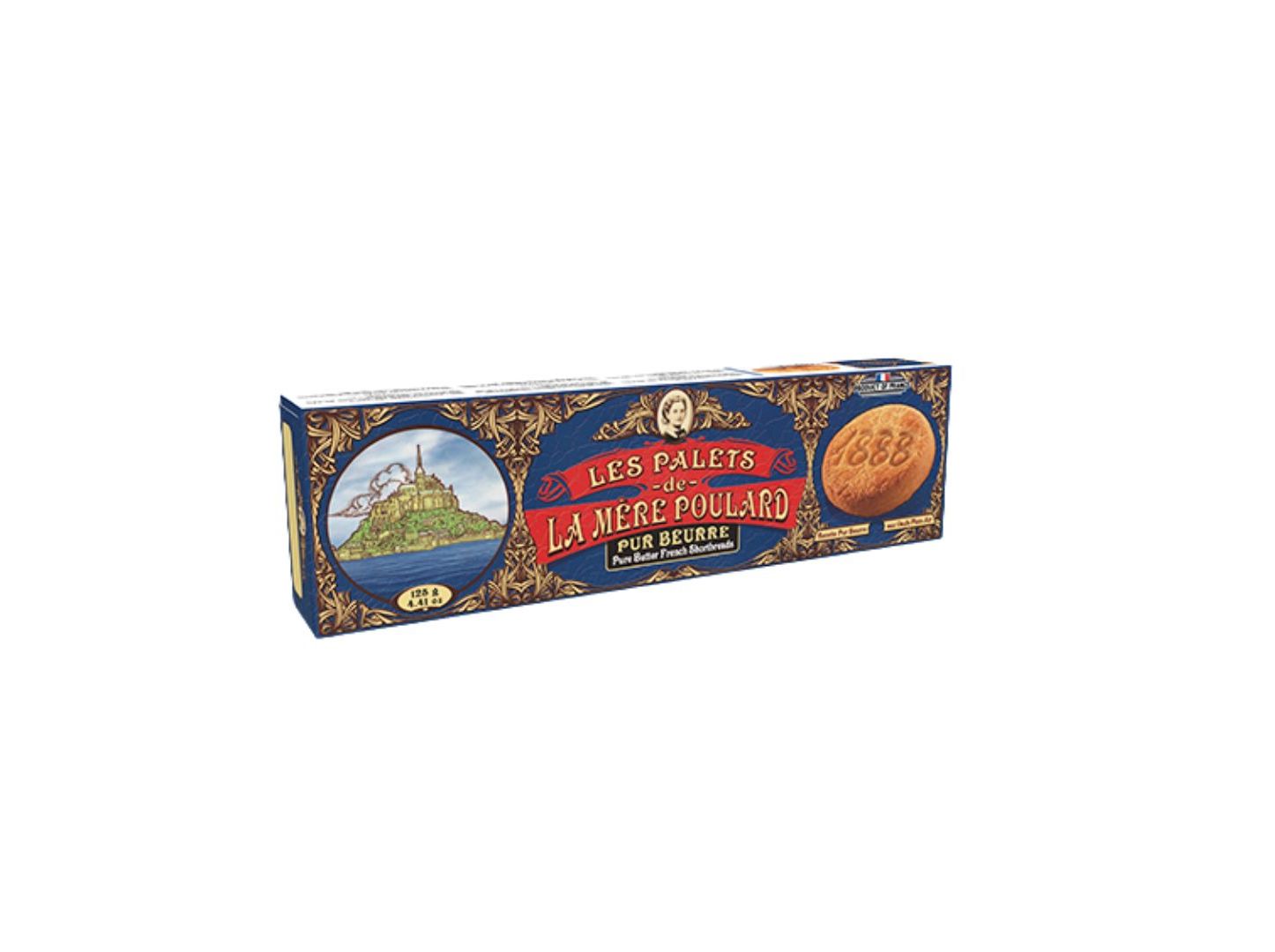 BOLACHA LA MÈRE POULARD PALETS MANTEIGA 125G