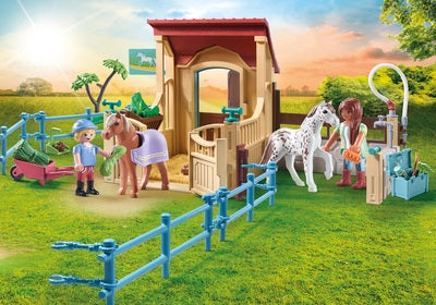 Playmobil 71494 Horses of Waterfall Byggesett Ridestall