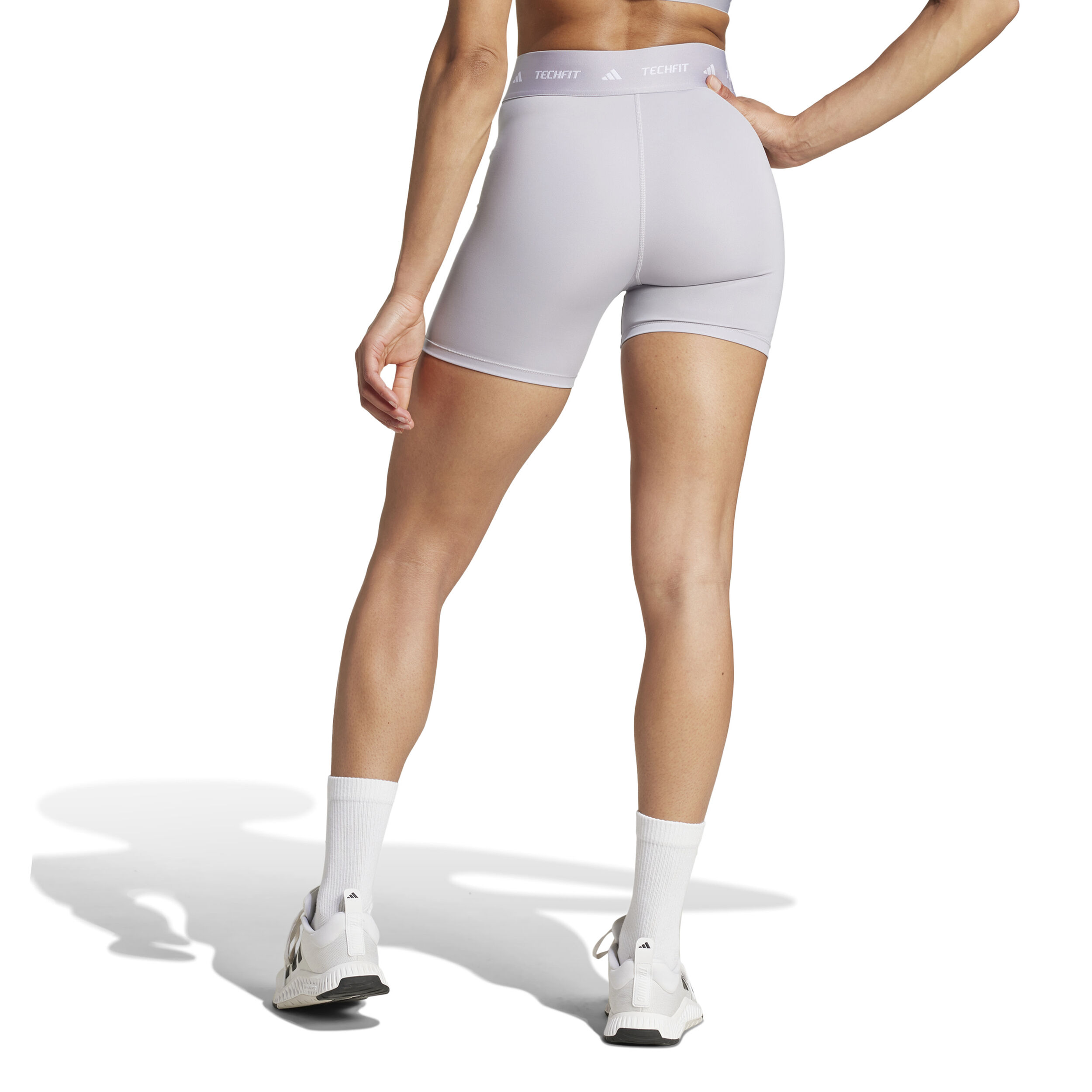 adidas Tech-Fit Short Avec Poche-balles Femmes - Gris Clair