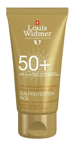 LOUIS WIDMER Sun Protection Face LSF50 parfumiert 50 ml