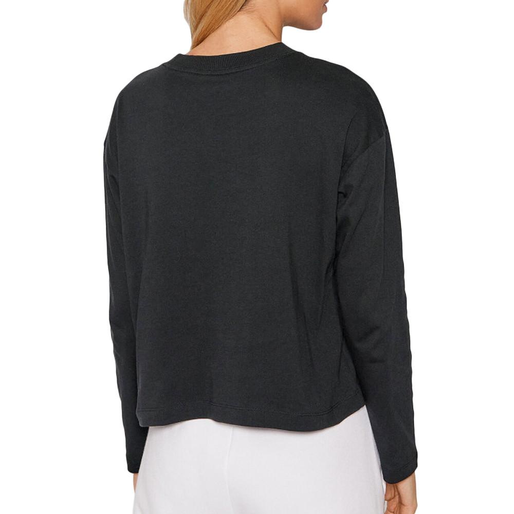 Champion T-shirt Noir Femme Champion Lady