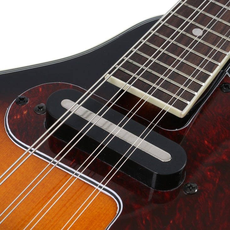 Ibanez M510E-BS elektrisch-akoestische mandoline brown sunburst