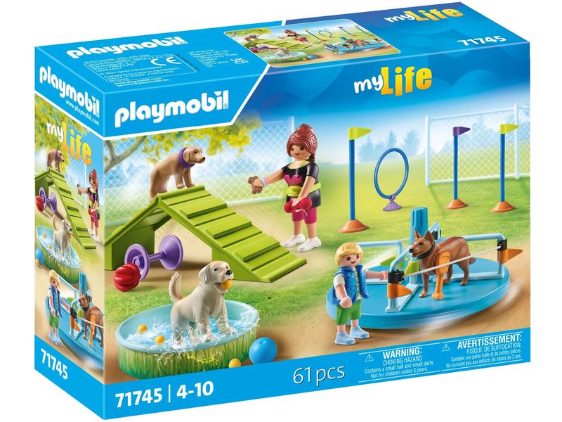 Playmobil My Life Hundespielplatz 71745 Spielfigur-Set