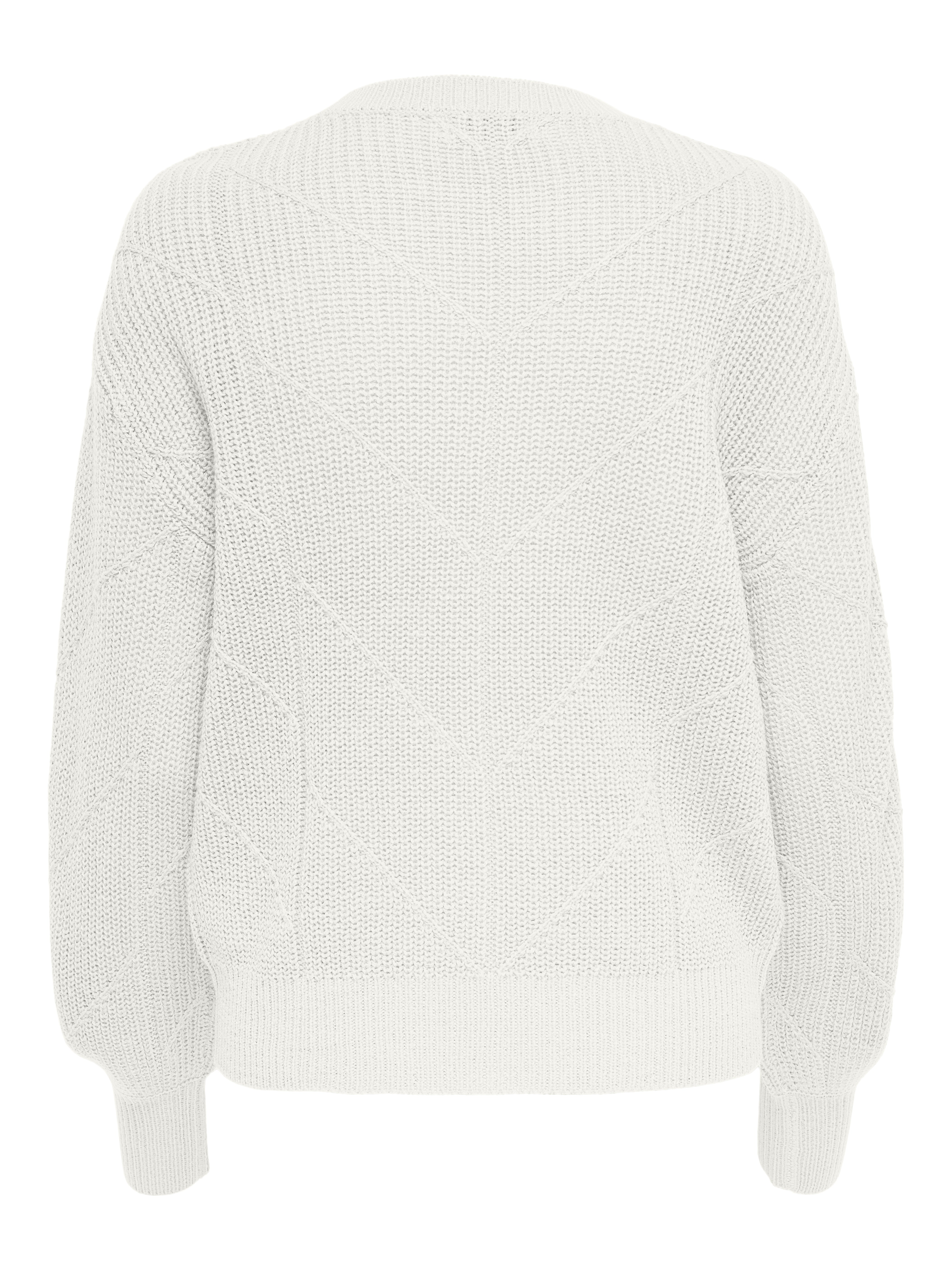 JDYLENETTE Strickpullover Cloud Dancer