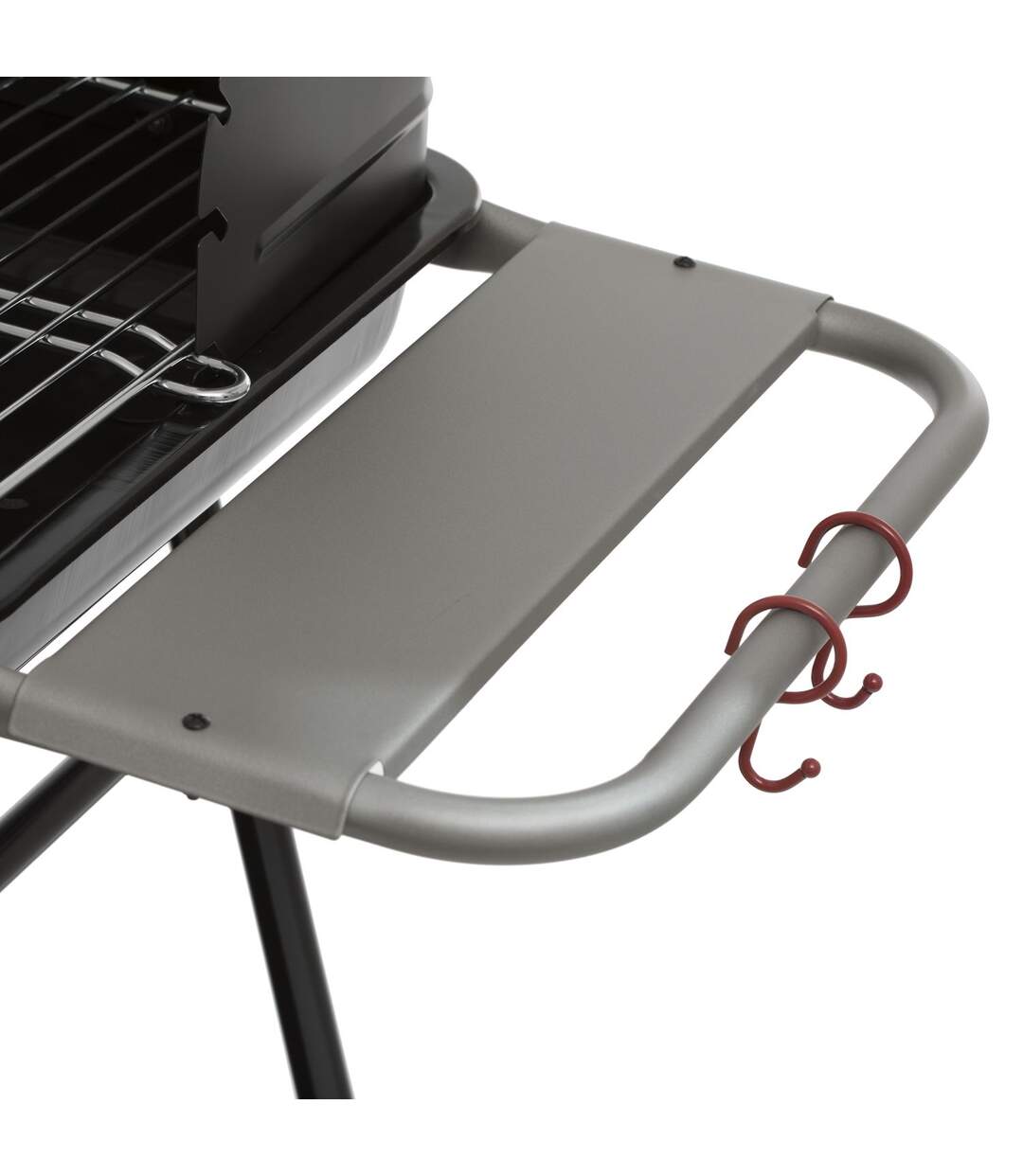 Barbecue à charbon Azur - L. 53 x l. 38 cm - Noir