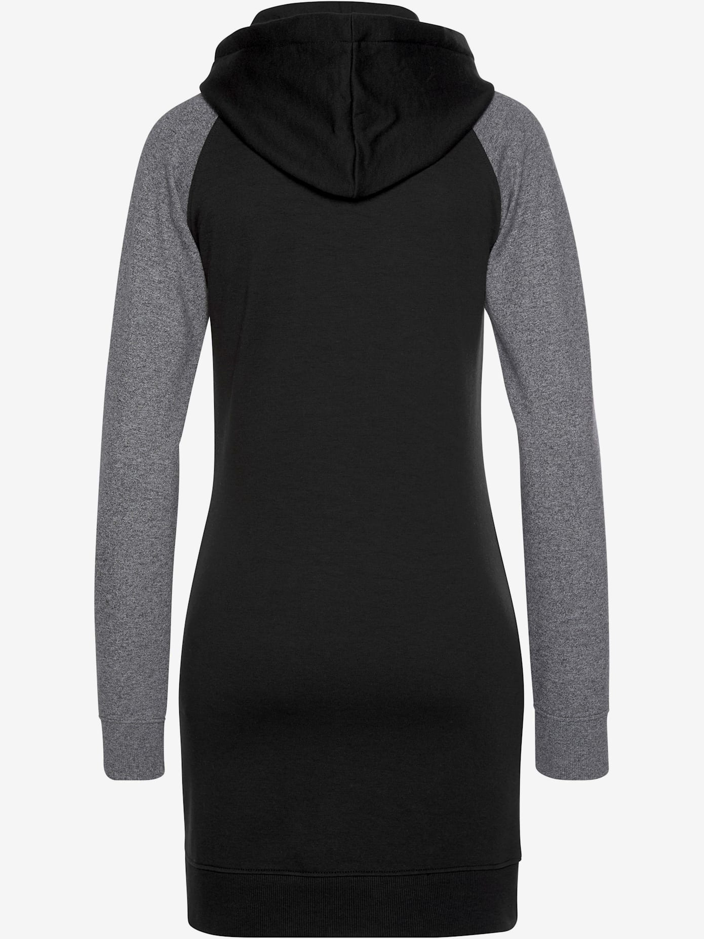 Robe en matière sweat robe sweat avec logo imprimé