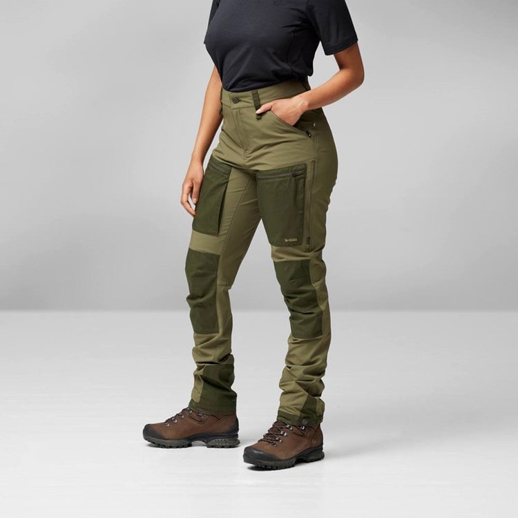 Fjällräven KEB Agile Trousers, Dame<br>Lett og super stretchy turbukse