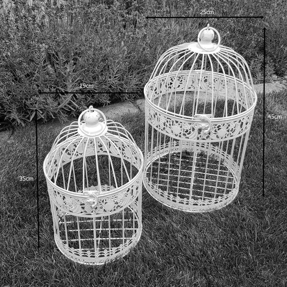 Ambiente Haus Vogelkäfig 2er Set Outdoor geeignet
