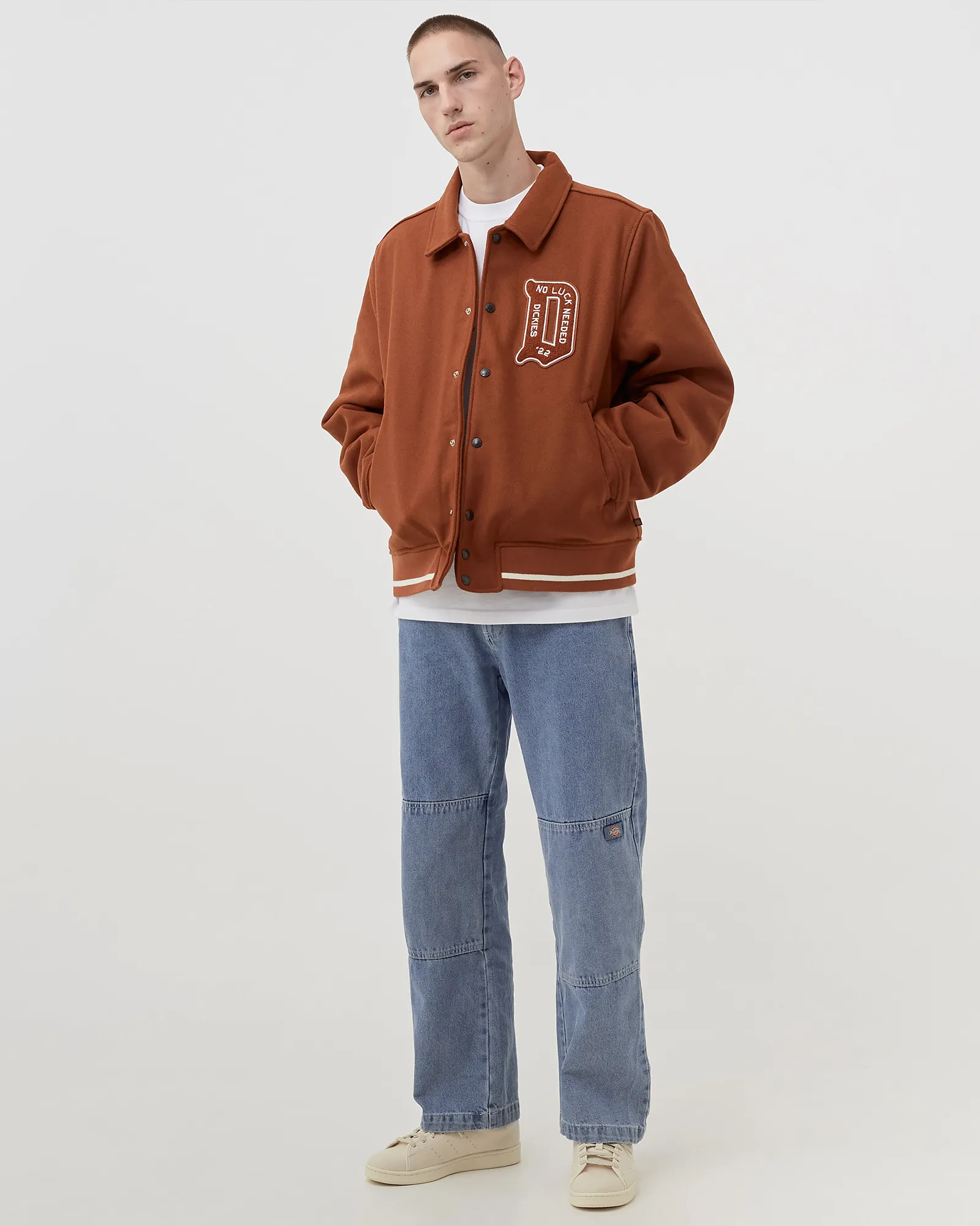 DICKIES DOUBLE KNEE DENIM PANT