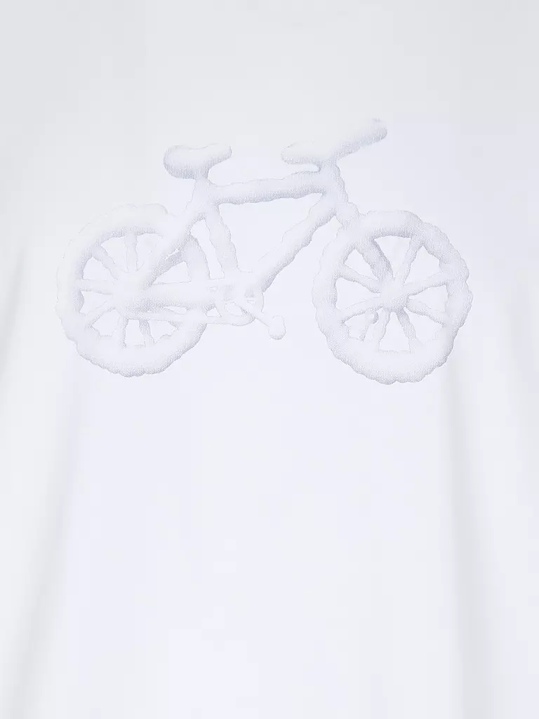 ARMEDANGELS T-Shirt JAAMES CLOUD BIKE weiss