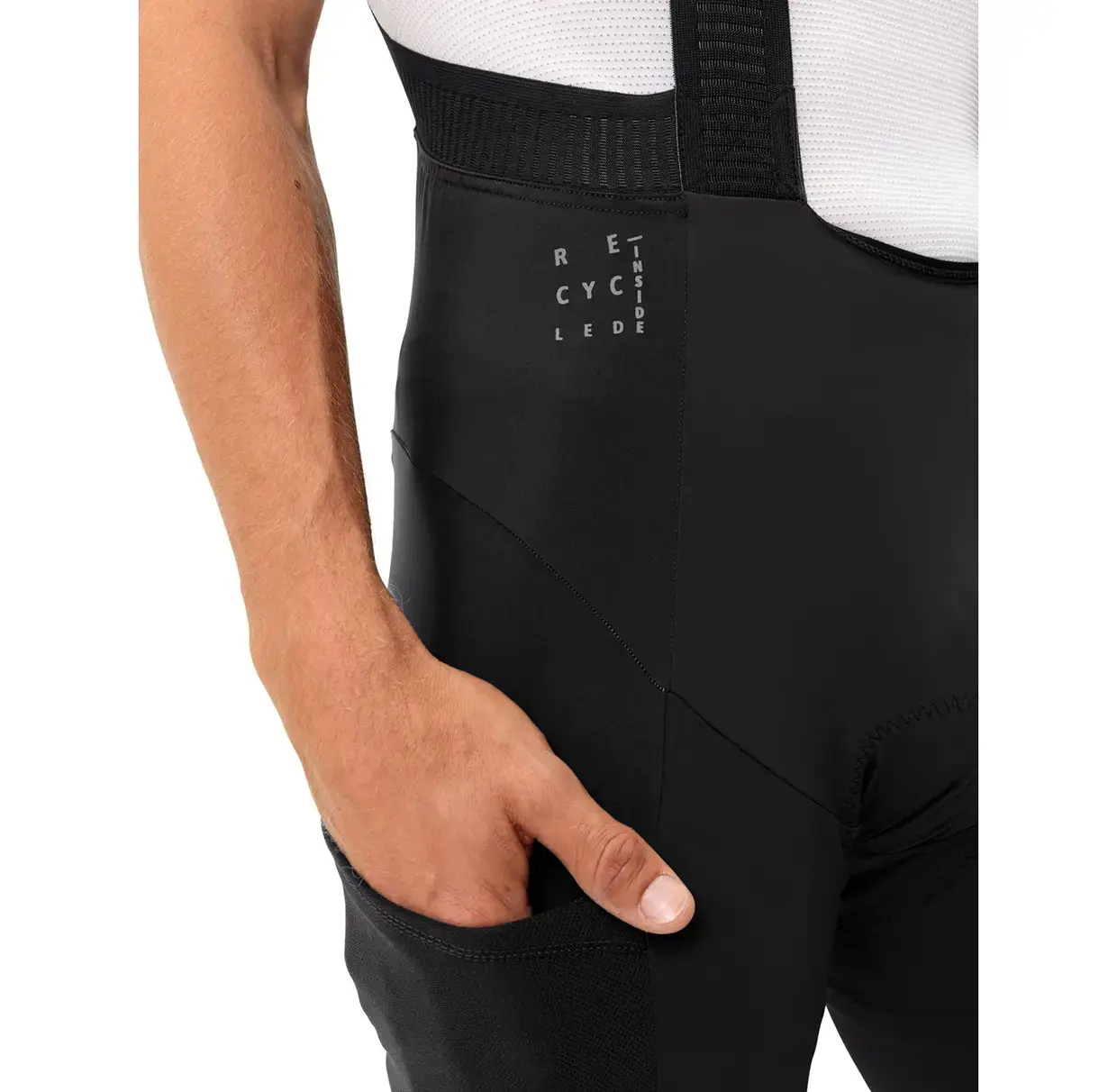 VAUDE Kuro II Fietsbroek kort Zwart Heren
