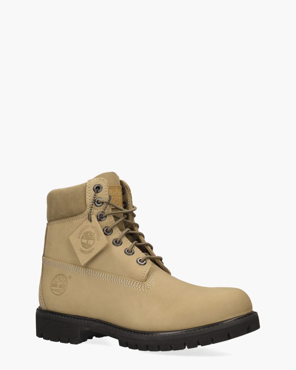 Timberland Premium 6 Inch Boot Beige Heren Veterboots