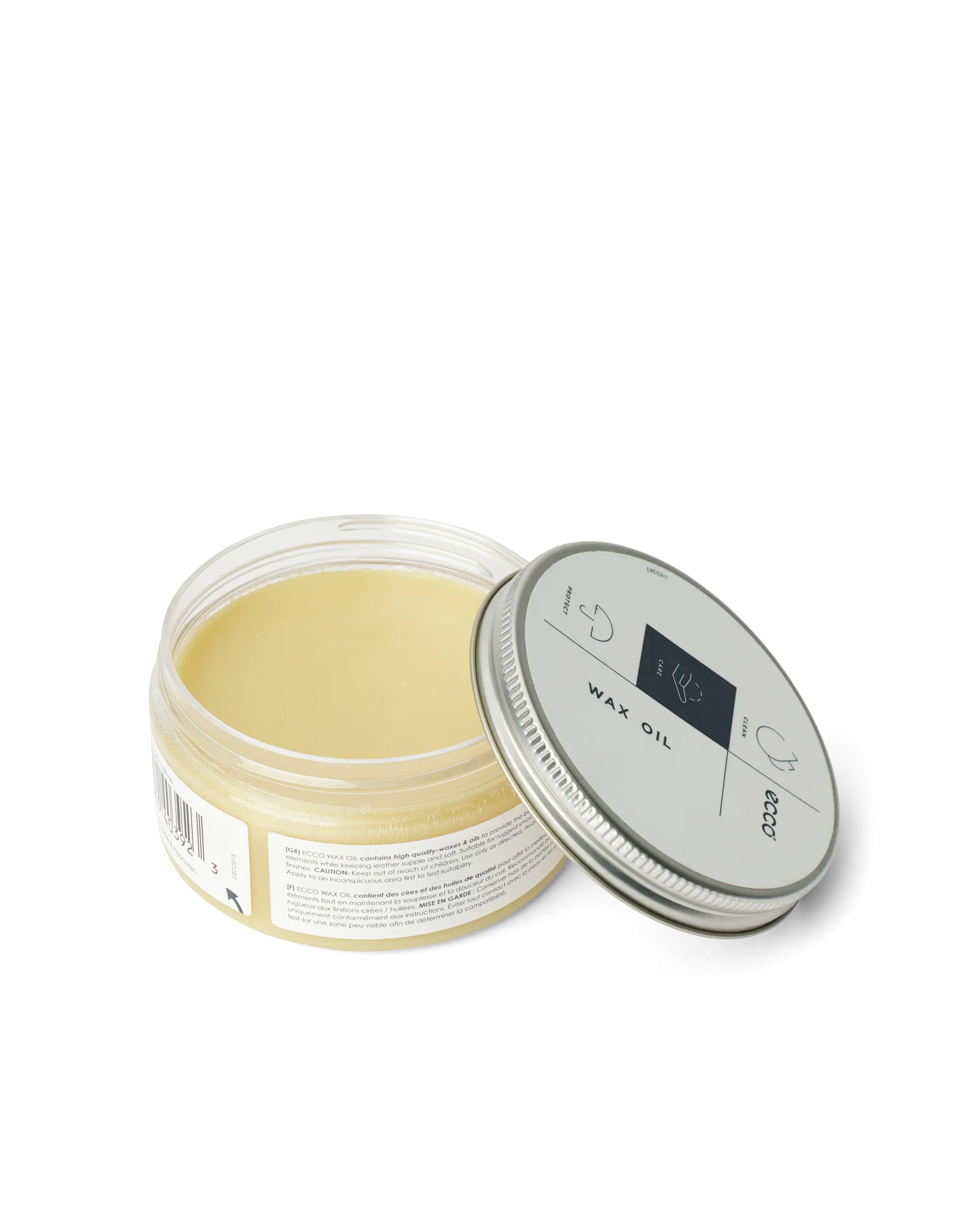 ECCO Wax Oil Schuhwachs Transparent 100 ml