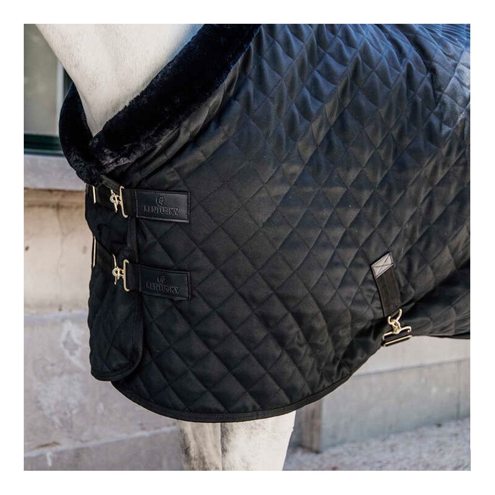 Kentucky 52101 - Couverture de box 160g noir/noir