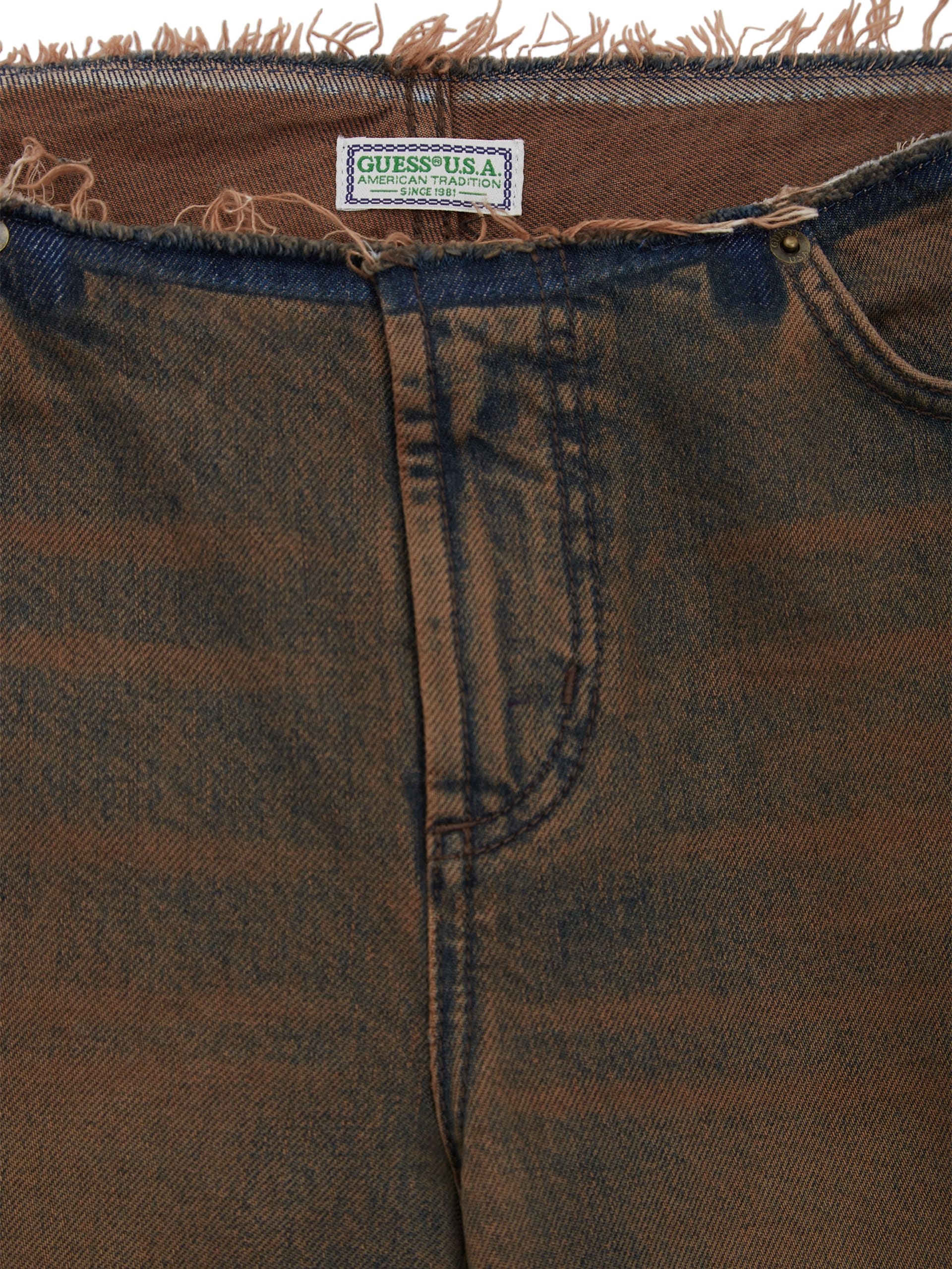 Calça jeans flare de cintura baixa