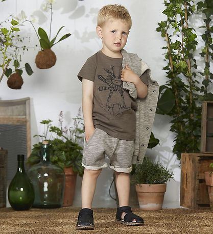 En Fant Shorts - Gate - Graumeliert