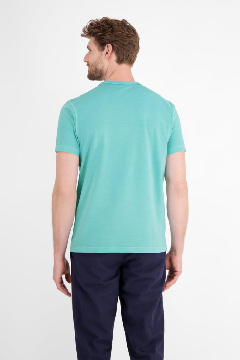 Lerros blauwe heren t-shirt