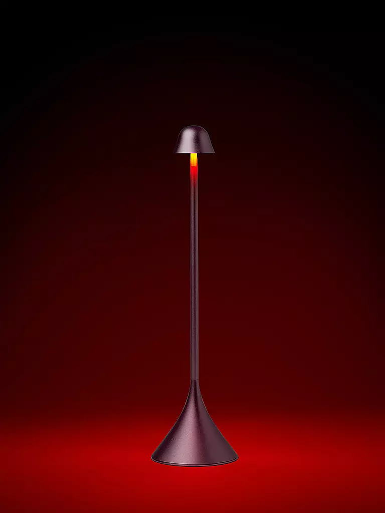 LEXON LED Lampe STELI 28,6cm Light-Pink rosa