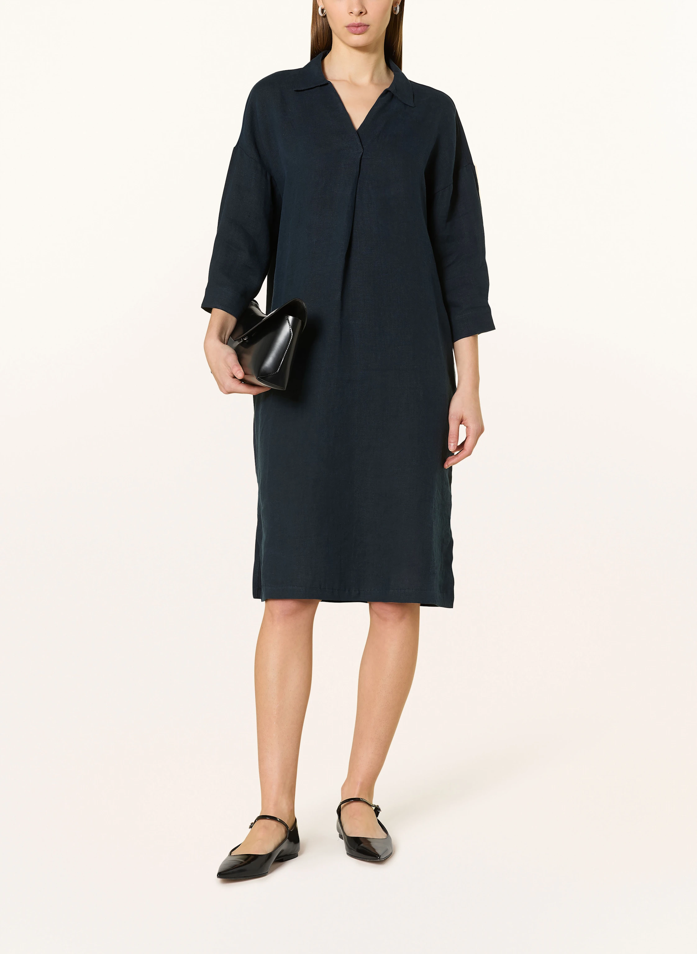 darling harbour Leinenkleid mit 3/4-Arm