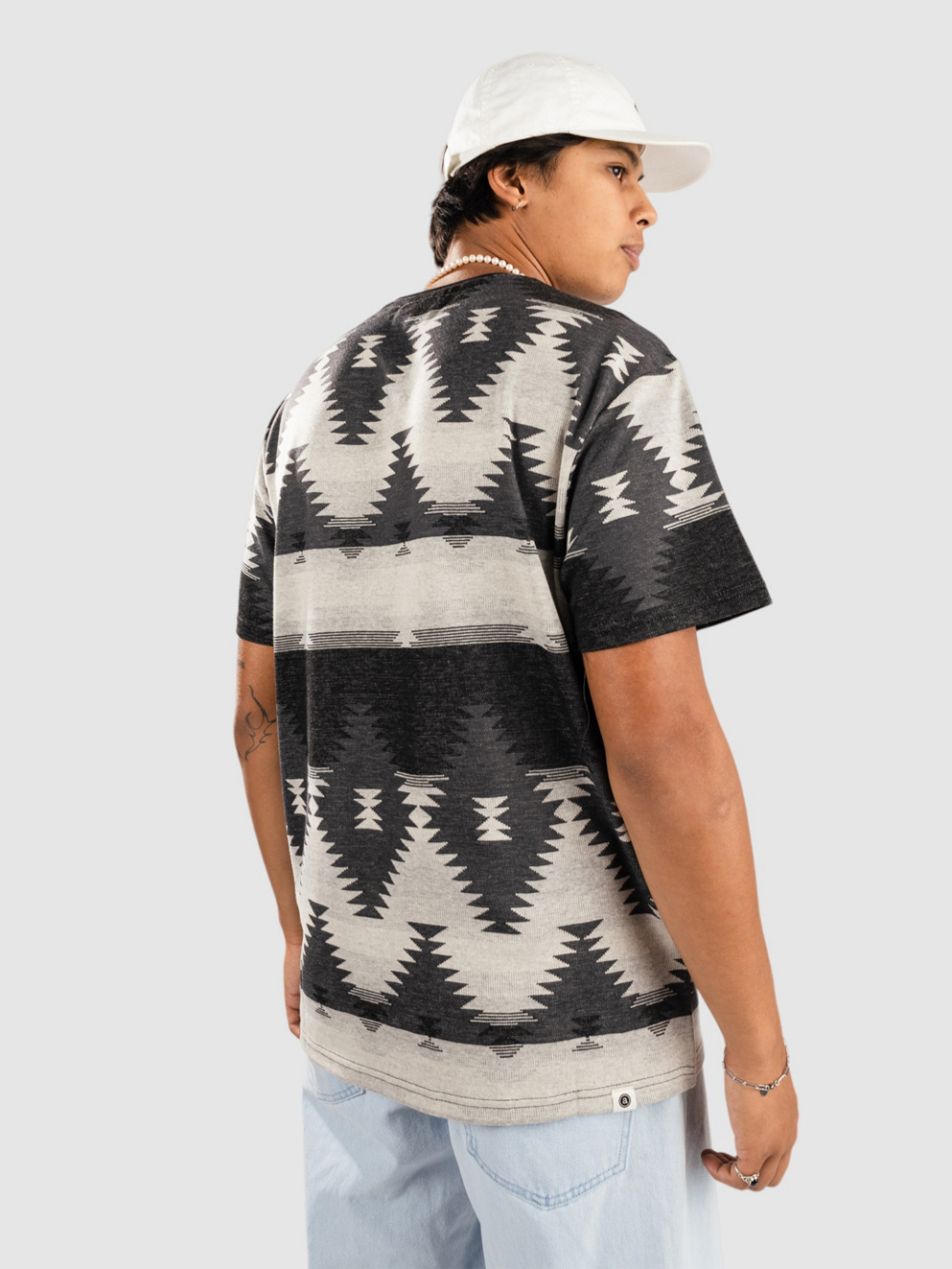 Anerkjendt Akkikki Jacquard T-Shirt caviar