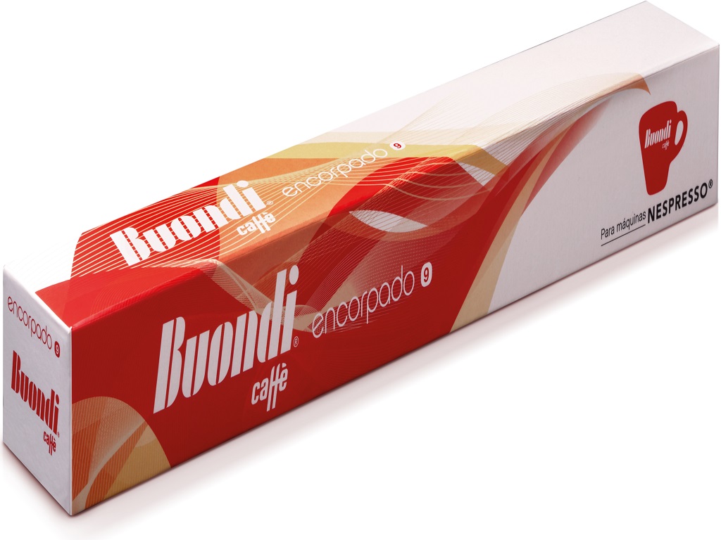 CÁPSULAS BUONDI CAFÉ NSP ENCORPADO 9 10UN