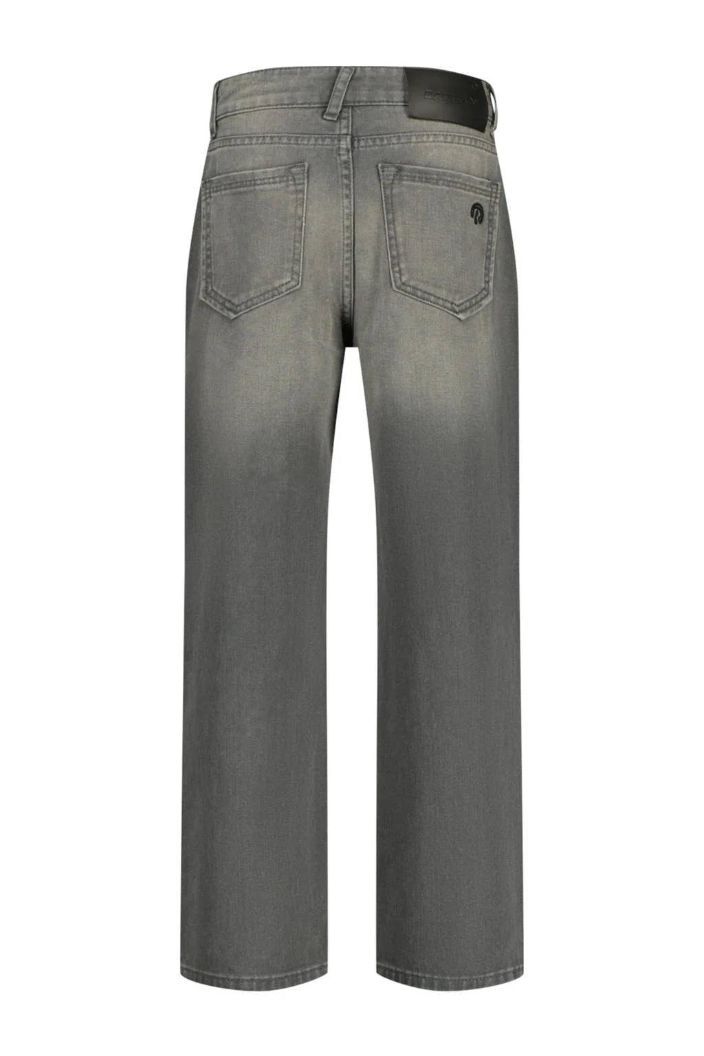 Raizzed loose fit straight leg jeans grey denim