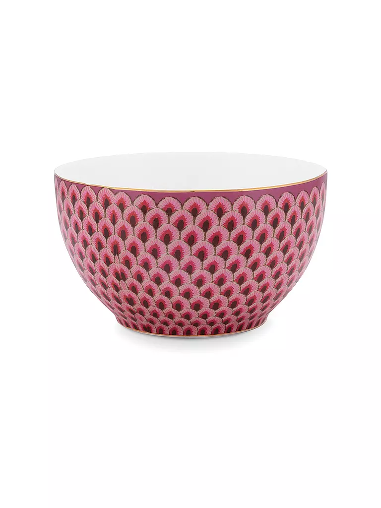 PIP STUDIO Schale 9,5cm Flower Festival  Dark Pink beere