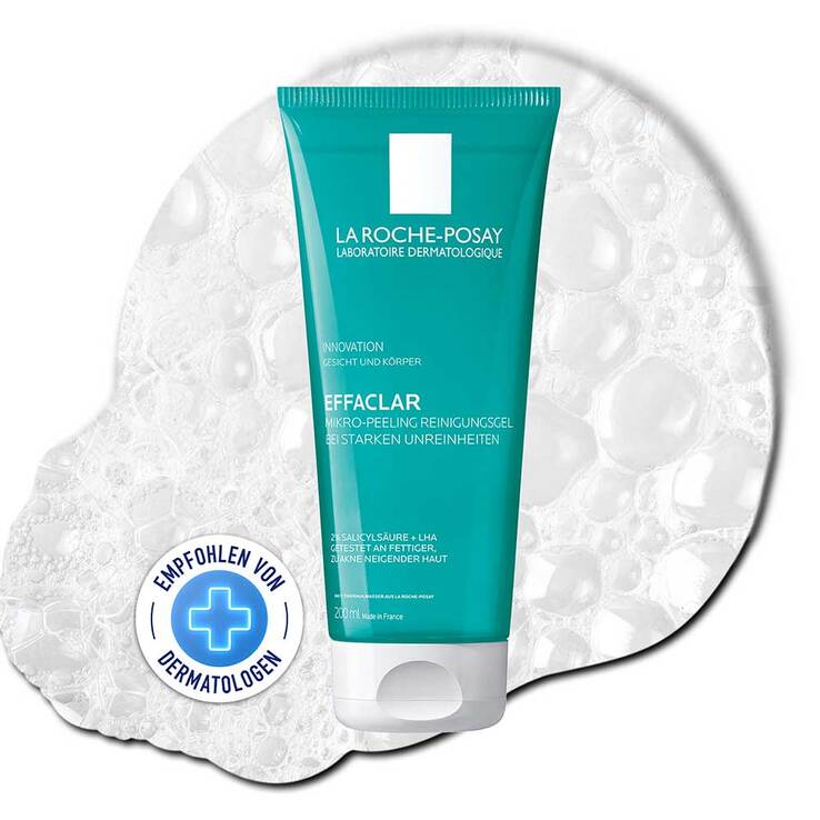 La Roche Posay Effaclar Mikro-Peeling Reinigungsgel, 200 ml