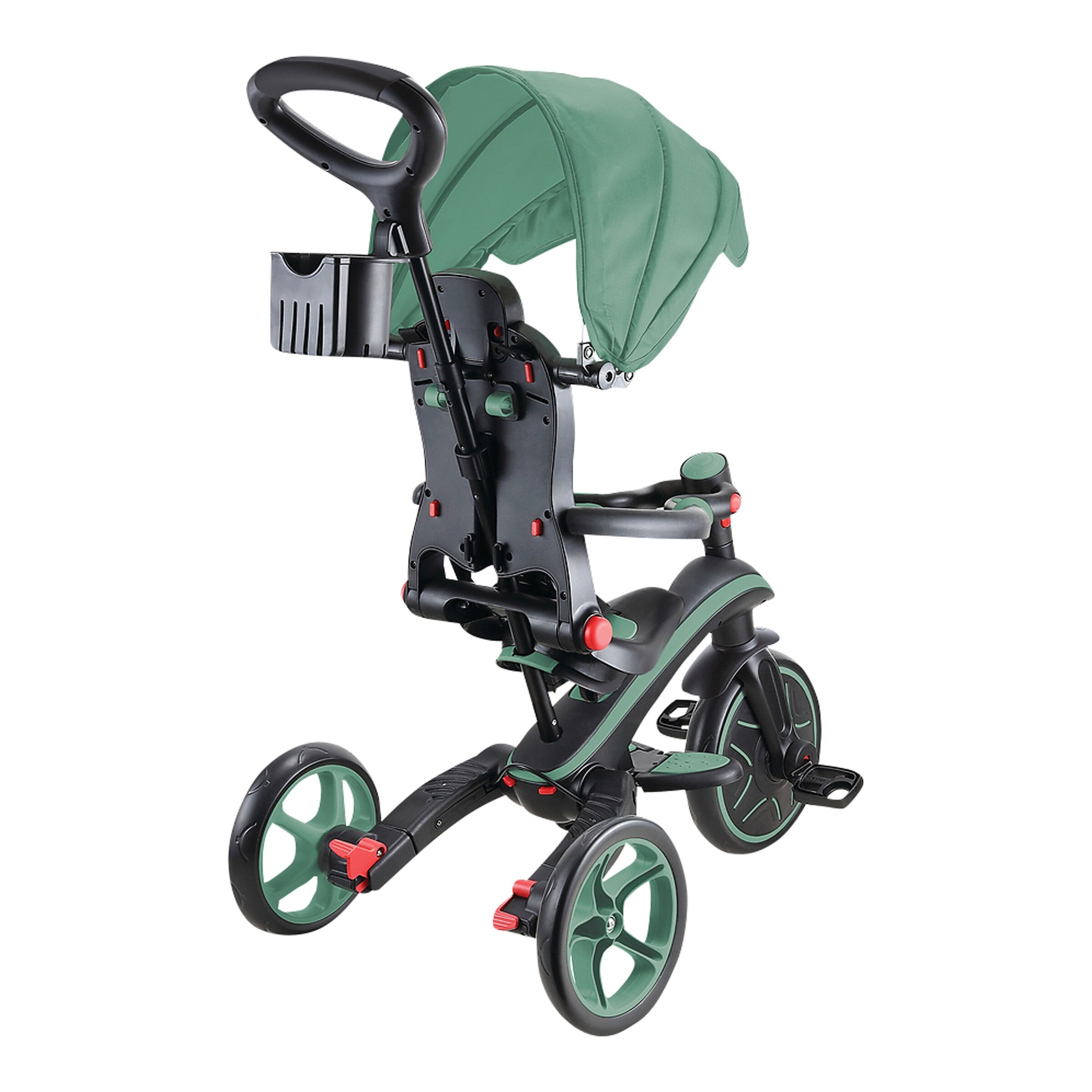 Globber Dreirad Explorer Trike foldable 4in1 oliv