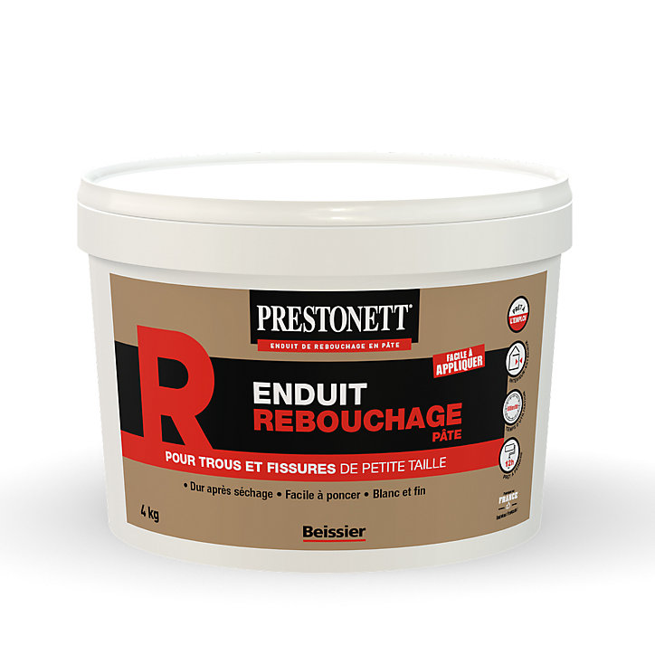 Enduit de rebouchage en pâte Prestonett 4kg