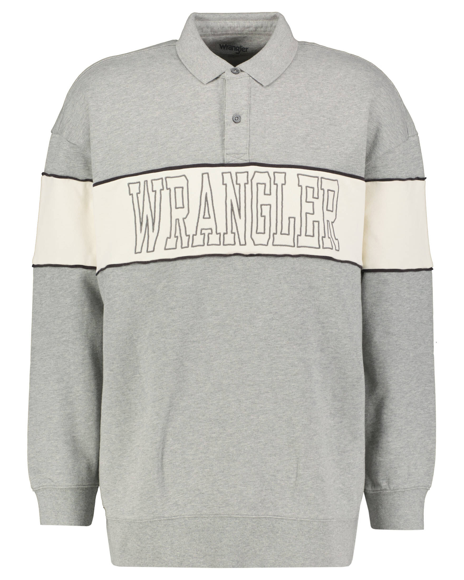 Wrangler| Herren Sweatshirt POLO COLLAR SWEAT