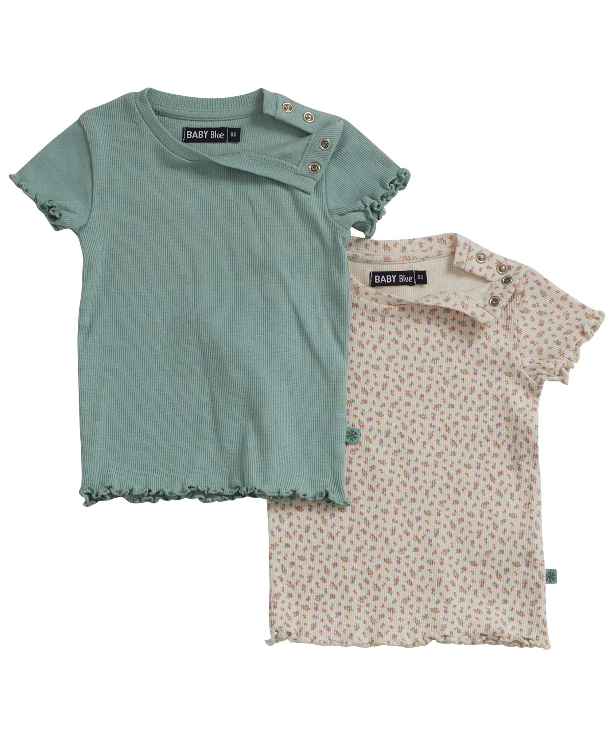 2-pack t-shirt rib