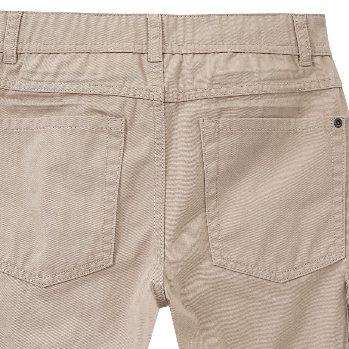 Yigga Jungen Cargoshorts aus Bio-Baumwolle beige