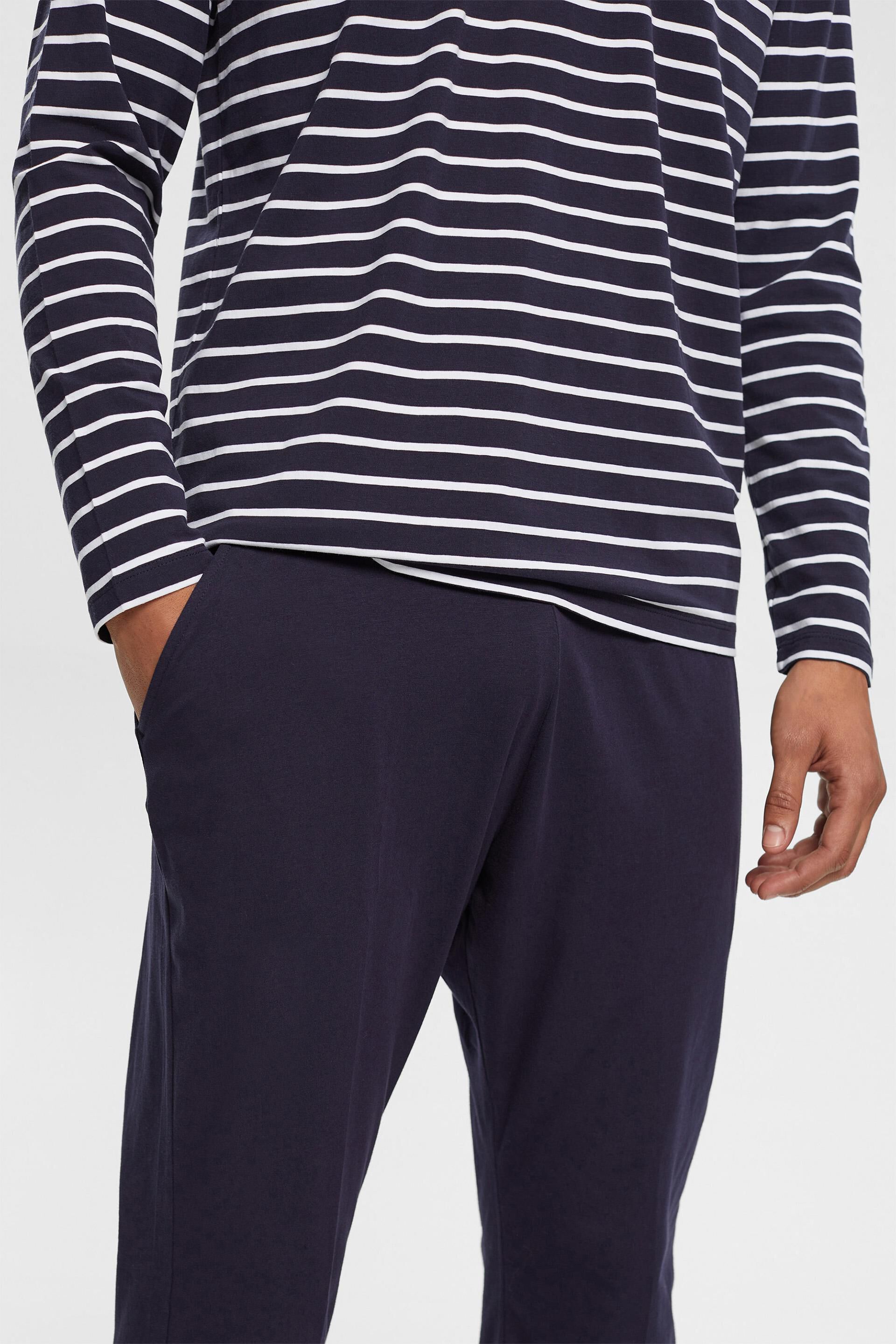 Pyjama en jersey de coupe longue