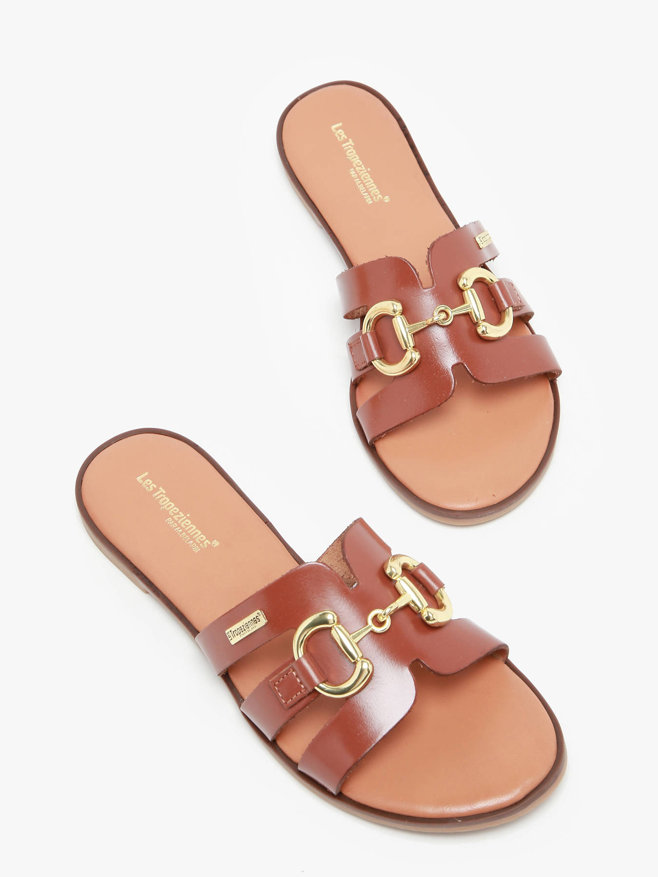 Mules en cuir LES TROPEZIENNES