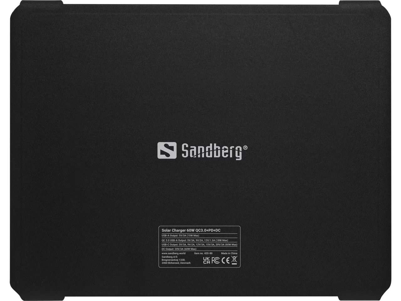 Sandberg - Solar Charger 60W QC3.0+PD+DC