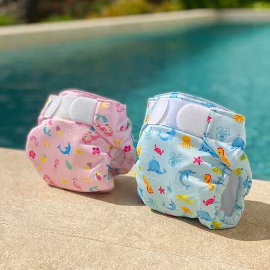Maillot couche Nappy   Rose        de               FREDS SWIM ACADEMY