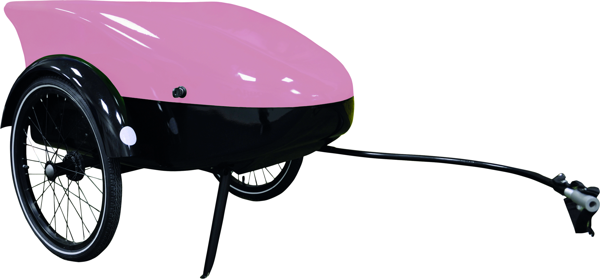 trailmova T1 Fahrradanhänger RAL 3015 hellrosa